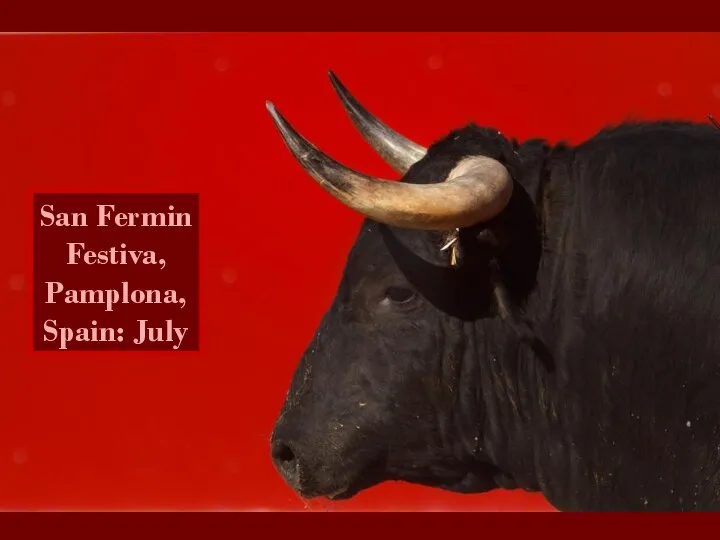 San Fermin Festiva, Pamplona, Spain: July