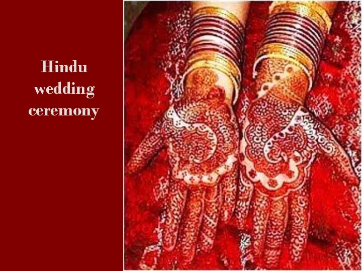 Hindu wedding ceremony