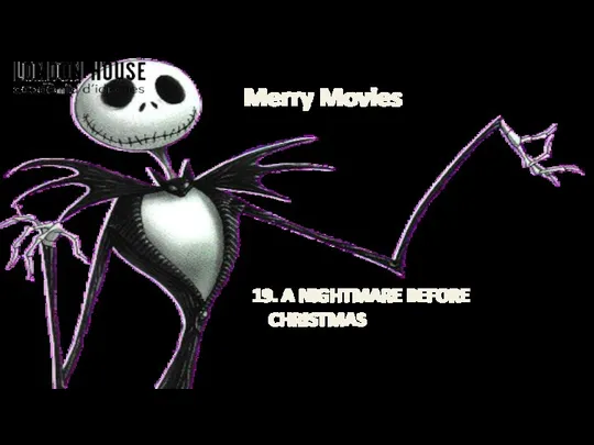 Merry Movies 19. A NIGHTMARE BEFORE CHRISTMAS