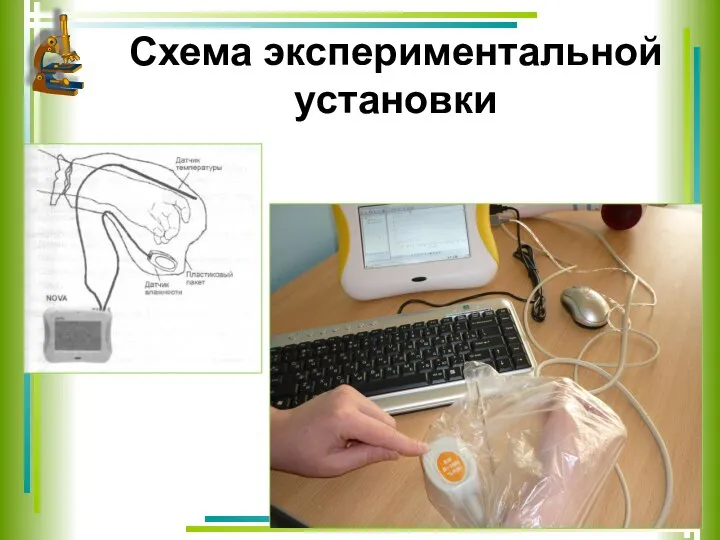 Схема экспериментальной установки