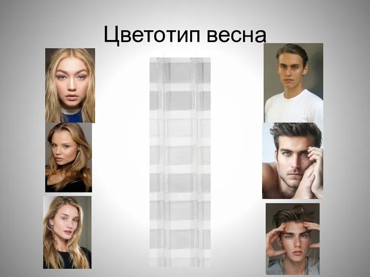 Цветотип весна