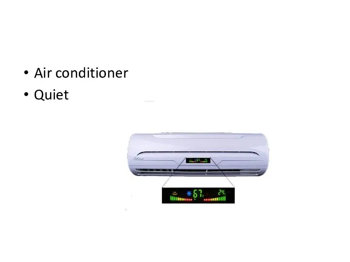 Air conditioner Quiet