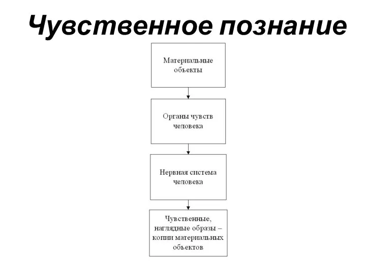 Чувственное познание