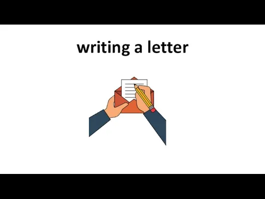 writing a letter