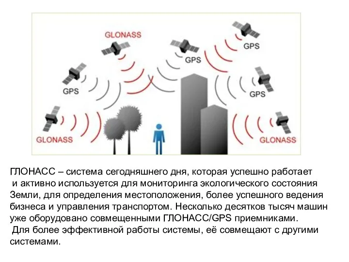 ГЛОНАСС – система сегодняшнего дня, которая успешно работает и активно используется для