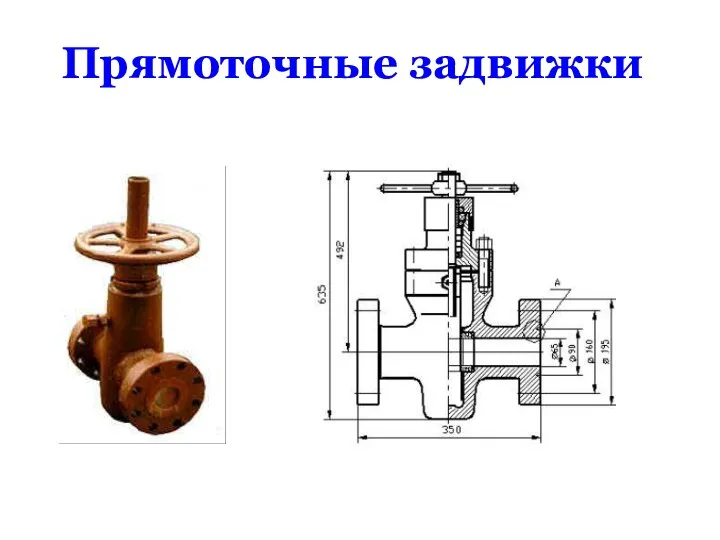 Прямоточные задвижки