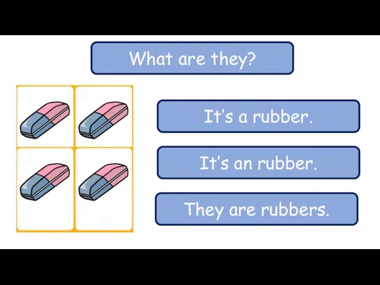 What are they? It’s a rubber. It’s an rubber. They are rubbers.