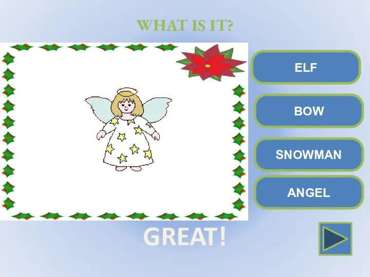 ELF ANGEL BOW SNOWMAN WHAT IS IT? GREAT!