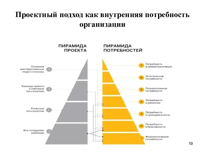 Проектный подход как внутренняя потребность организации