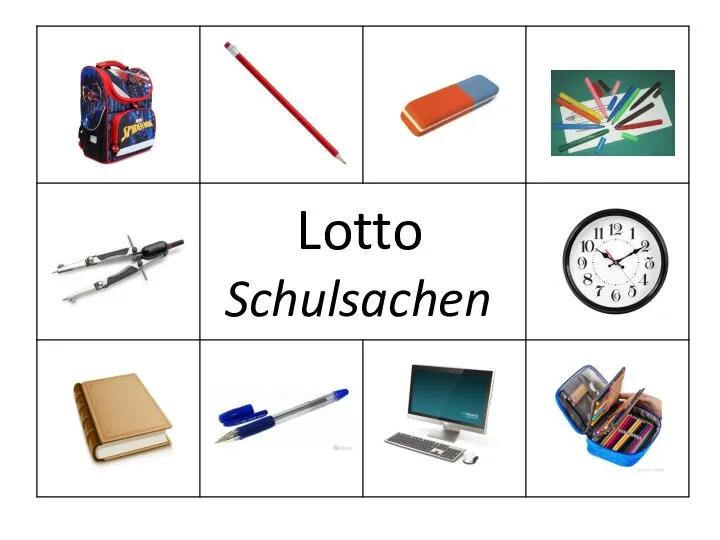 Lotto Schulsachen