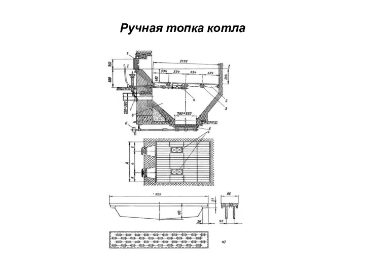 Ручная топка котла