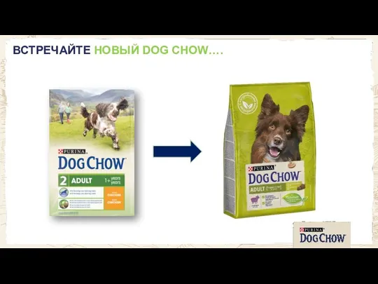 ВСТРЕЧАЙТЕ НОВЫЙ DOG CHOW….