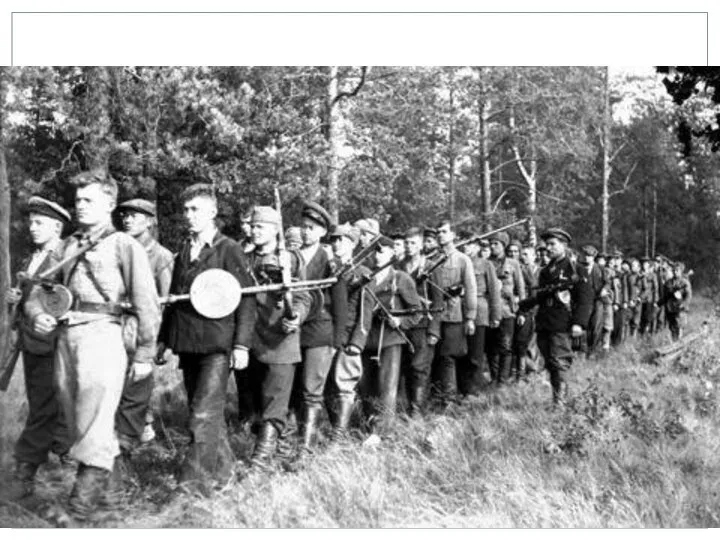 К октябрю 1941 года формируются Бежицкие партизанские отряды, которые сосредоточились в районе