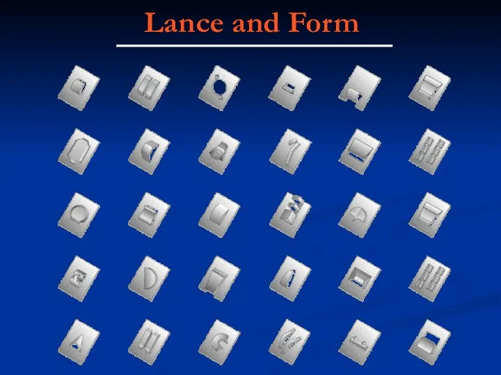 Lance and Form