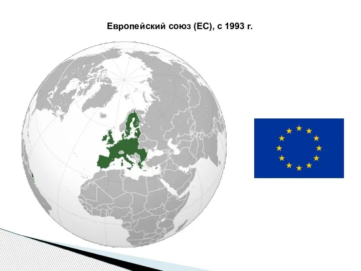Европейский союз (ЕС), с 1993 г.