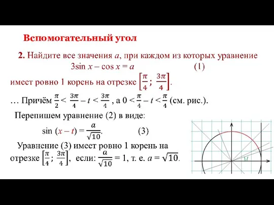 Вспомогательный угол