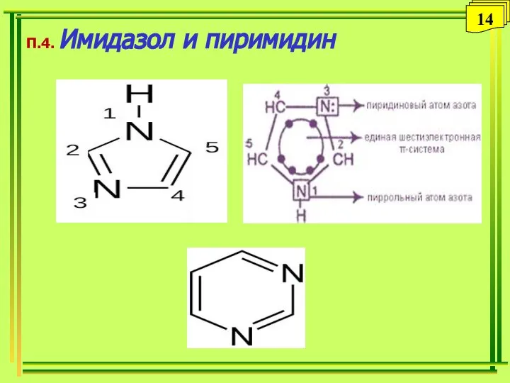 П.4. Имидазол и пиримидин 14