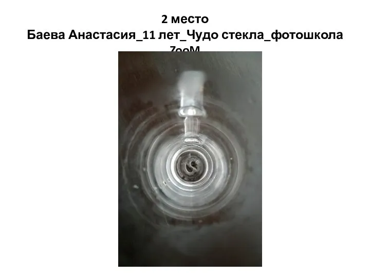 2 место Баева Анастасия_11 лет_Чудо стекла_фотошкола ZooM