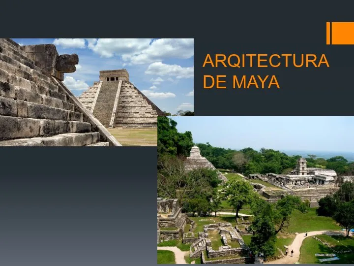 ARQITECTURA DE MAYA