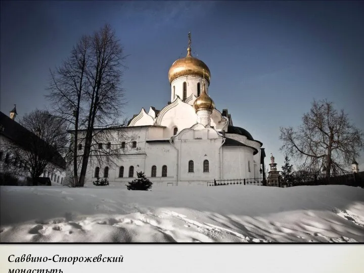 Саввино-Сторожевский монастырь