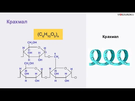 Крахмал Крахмал (С6Н10О5)n