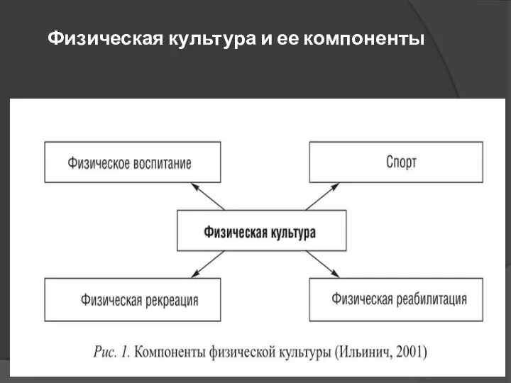 Физическая культура и ее компоненты