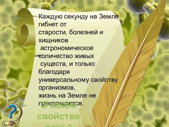 Каждую секунду на Земле гибнет от старости, болезней и хищников астрономическое количество