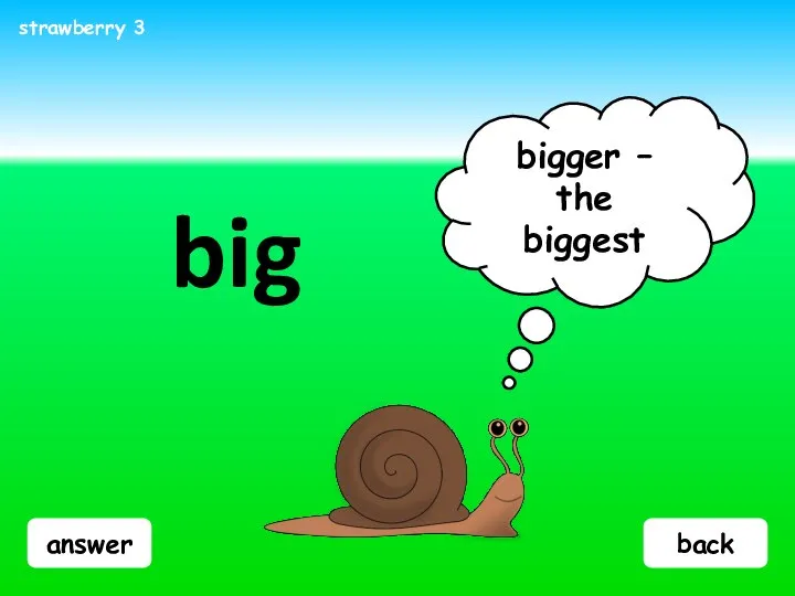answer big bigger – the biggest strawberry 3 back