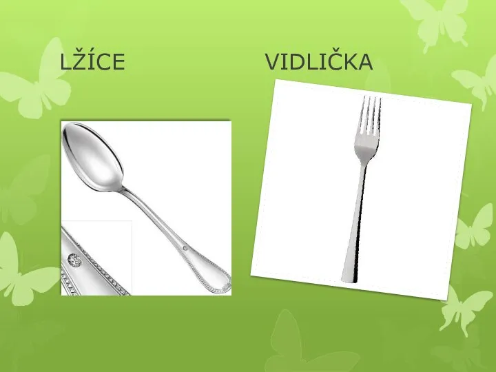 LŽÍCE VIDLIČKA