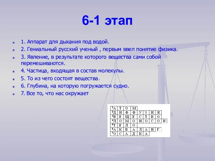 6-1 этап 1. Аппарат для дыхания под водой. 2. Гениальный русский ученый