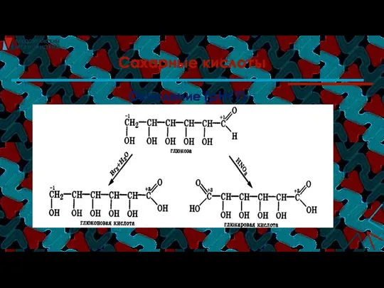 Сахарные кислоты Окисление (рН