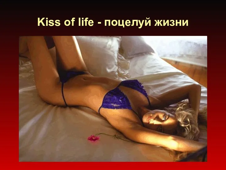 Kiss of life - поцелуй жизни