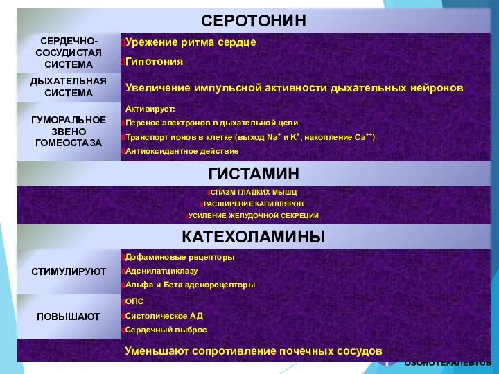 Уменьшают сопротивление почечных сосудов ОПС Систолическое АД Сердечный выброс ПОВЫШАЮТ Дофаминовые рецепторы