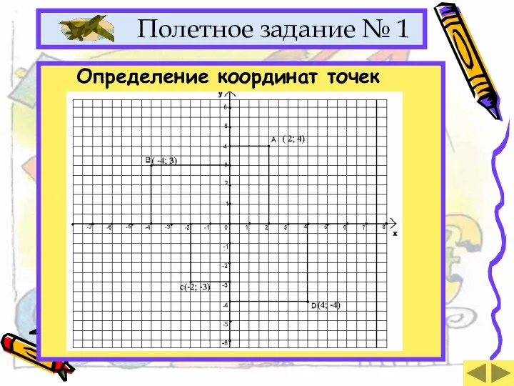 Полетное задание Определение координат точек Полетное задание № 1