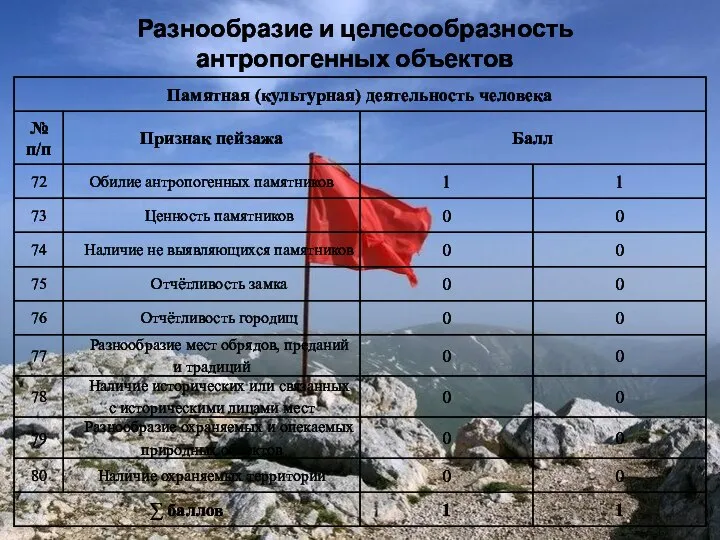 Разнообразие и целесообразность антропогенных объектов