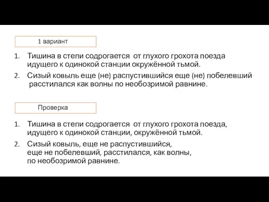 Тишина в степи содрогается от глухого грохота поезда идущего к одинокой станции