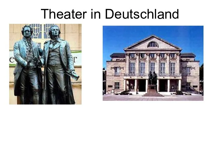 Theater in Deutschland