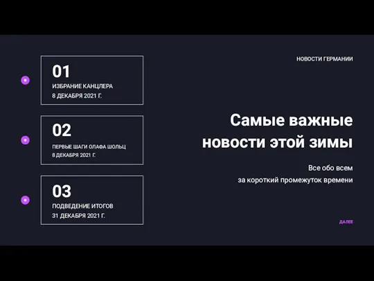 ДАЛЕЕ НОВОСТИ ГЕРМАНИИ