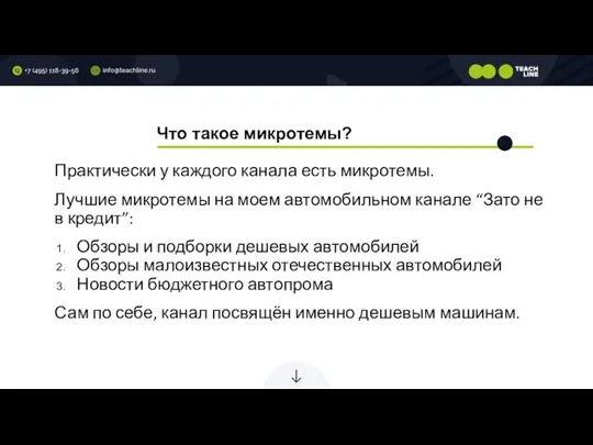 Что такое микротемы? Практически у каждого канала есть микротемы. Лучшие микротемы на