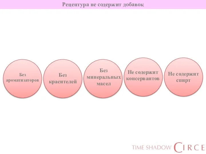 Рецептура не содержит добавок