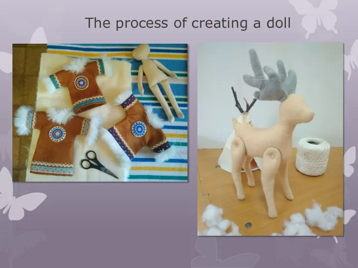 The process of creating a doll