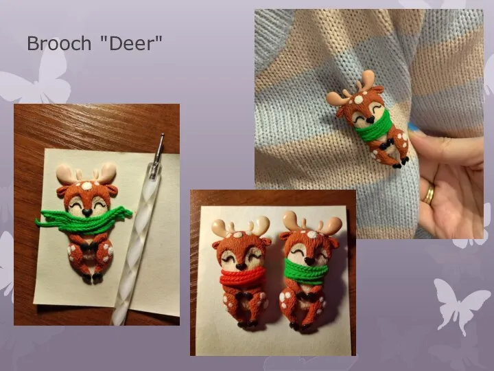 Brooch "Deer"