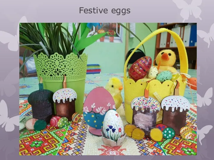 Festive eggs