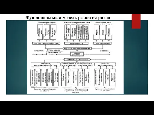 Функциональная модель развития риска