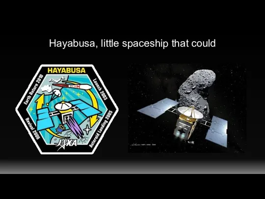Hayabusa, little spaceship that could