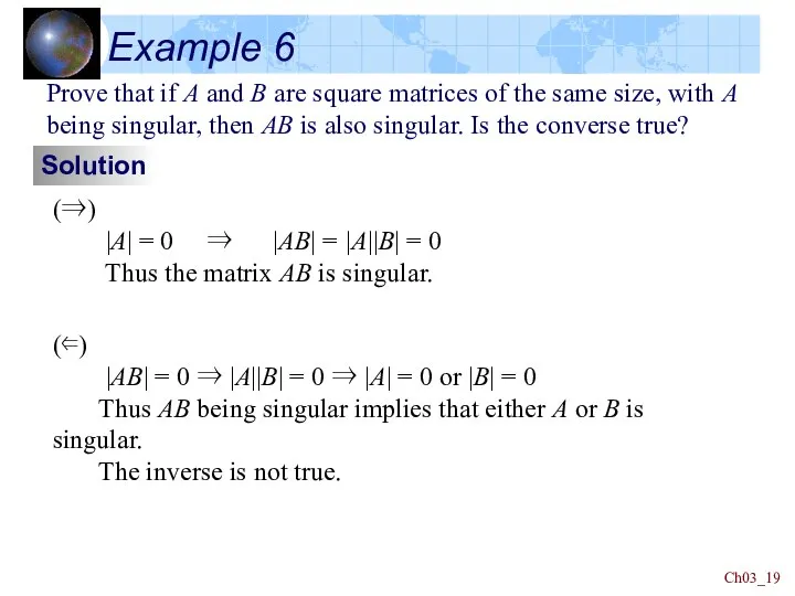 Ch03_ Example 6 Prove that if A and B are square matrices