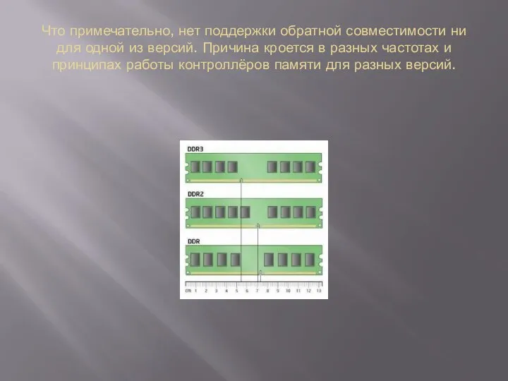 Что примечательно, нет поддержки обратной совместимости ни для одной из версий. Причина