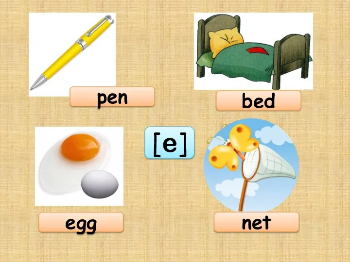 pen net bed egg [e]