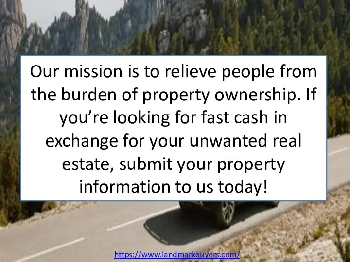 Our mission is to relieve people from the burden of property ownership.