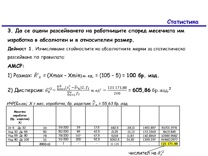 Статистика